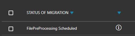 Preprocessing Scheduled