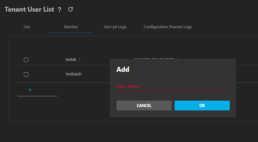 Create Batch
