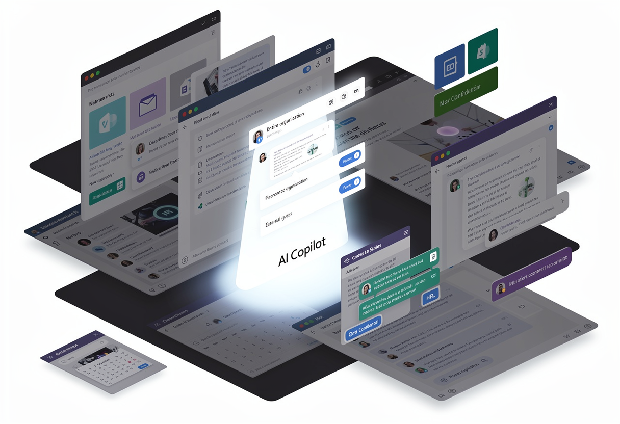Microsoft 365 Copilot amplifying hidden security risks across SharePoint, Teams, OneDrive and Exchange