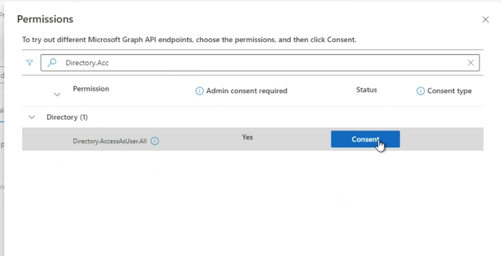 Consent Permission