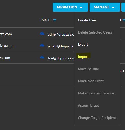 Cloudiway User List Import